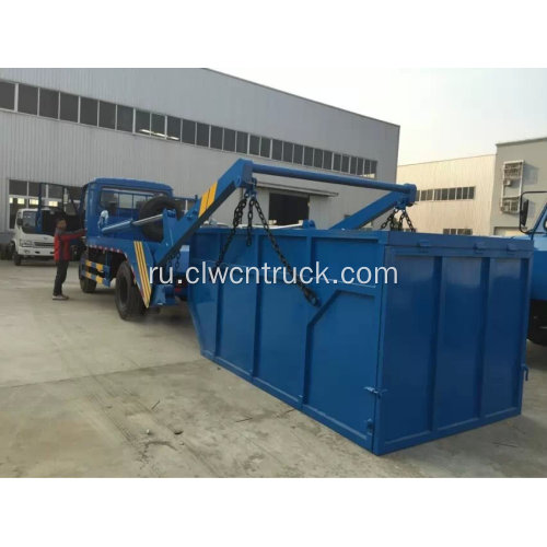 Дешевый горячий Dongfeng 190hp 10 тонн мусорный грузовик пропустить
